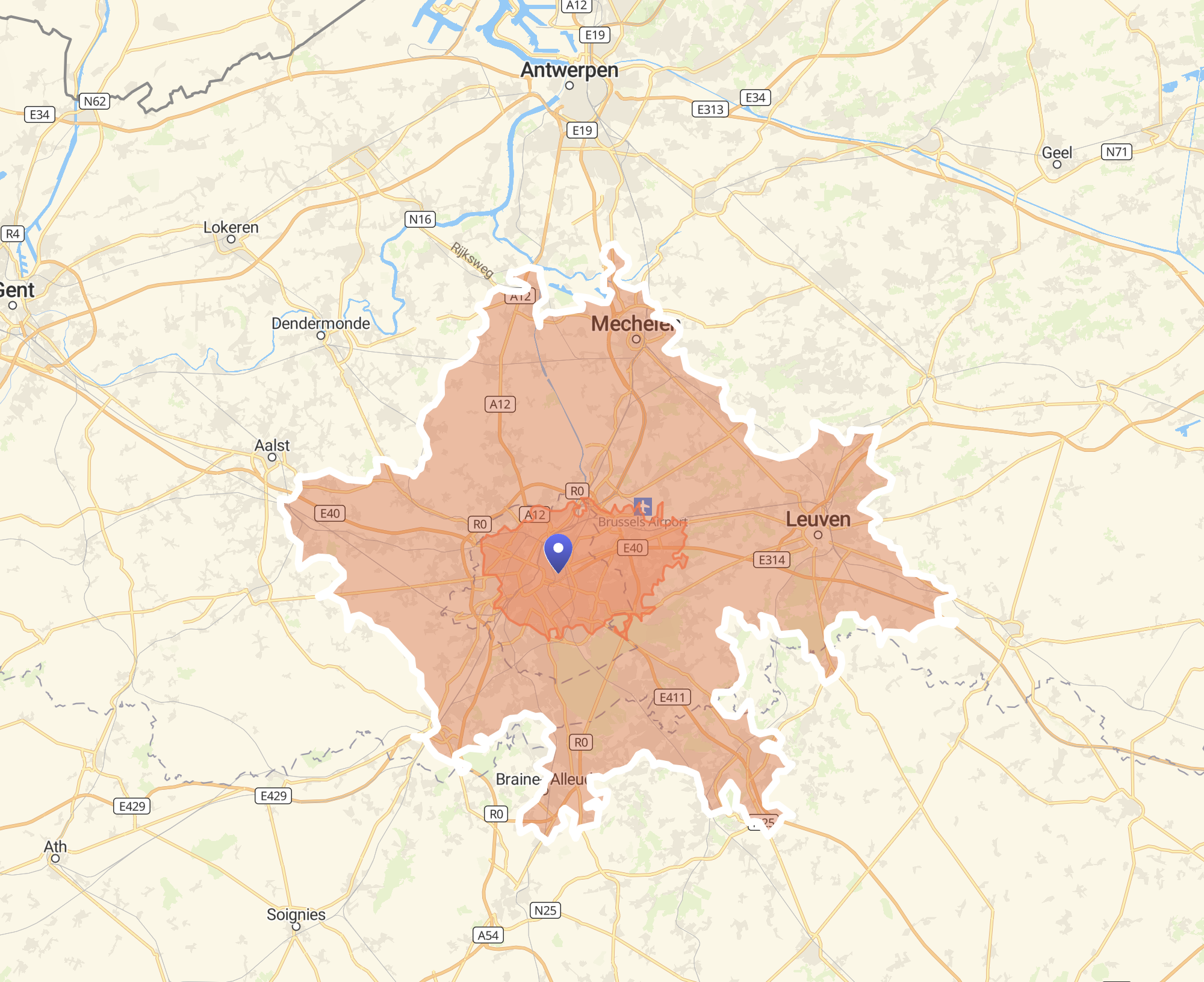 Isochrone