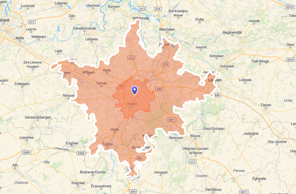 Isochrone